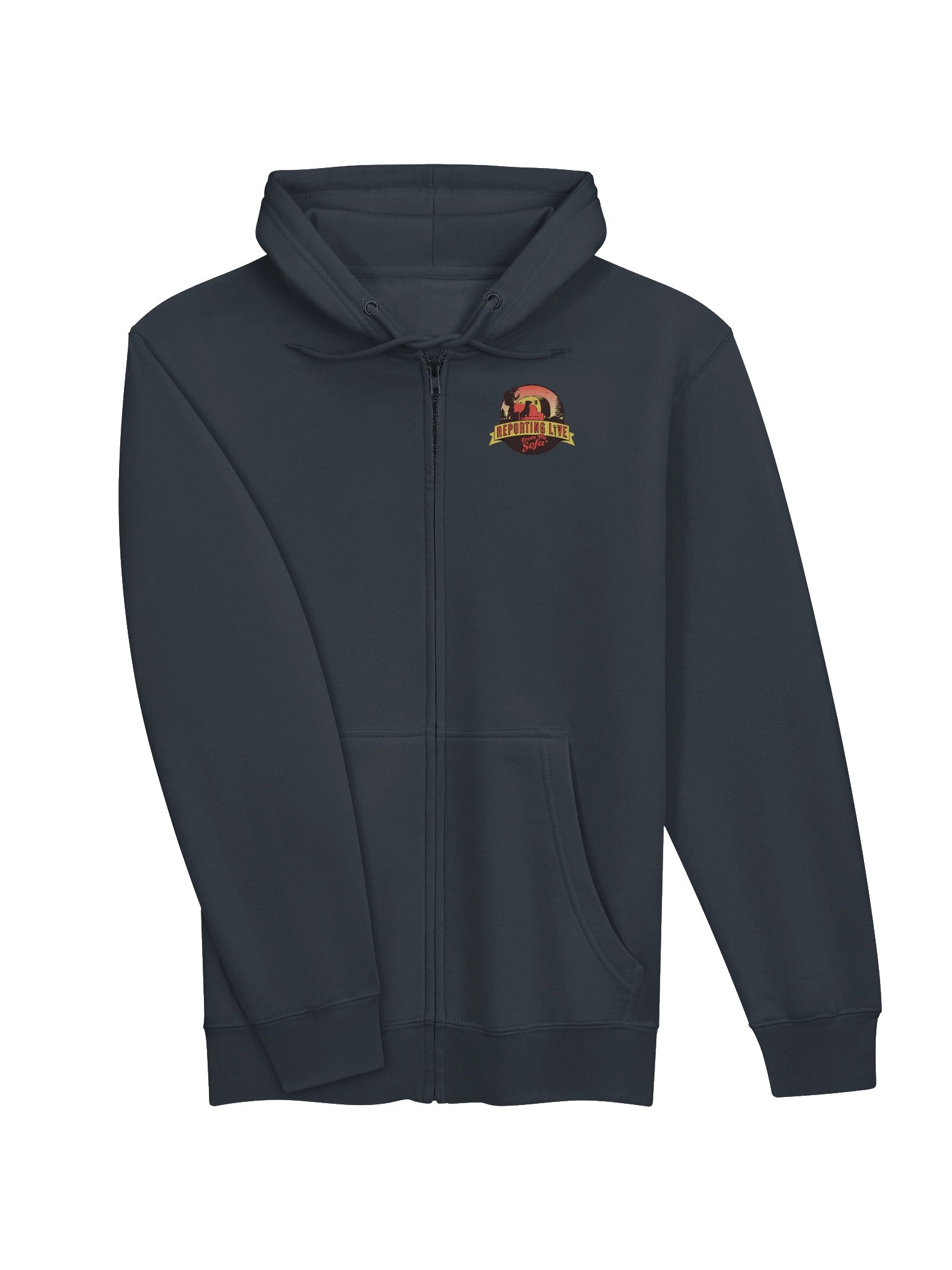 Blame It on the Wine Compos Mentis Zip Hoodie product image (19)