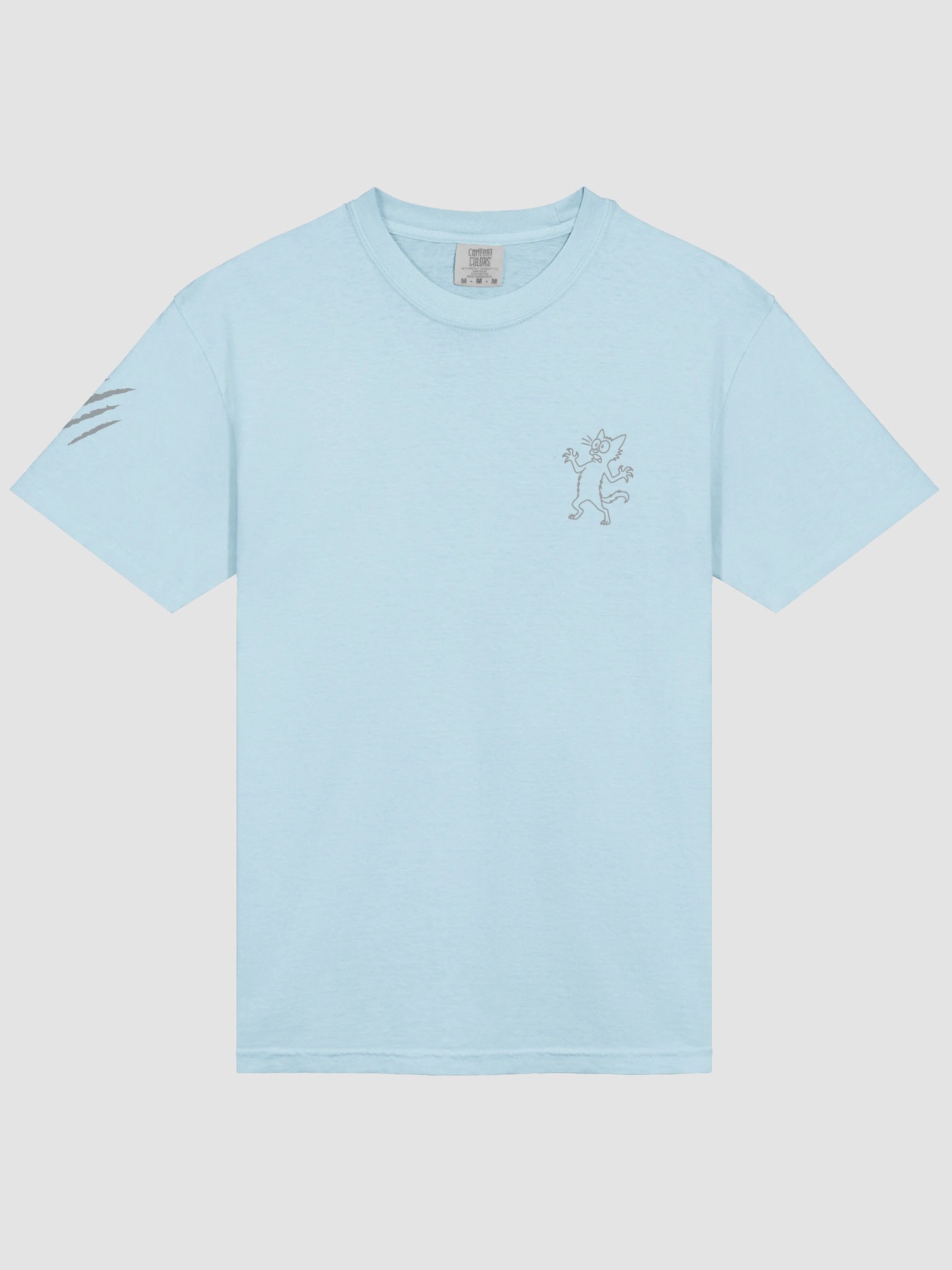 Jagged Comfort: Garment-Dyed T-Shirt product image (24)