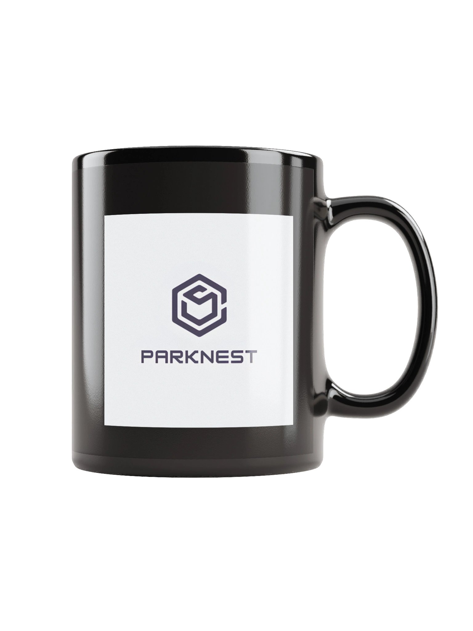 Black mug product image (2)