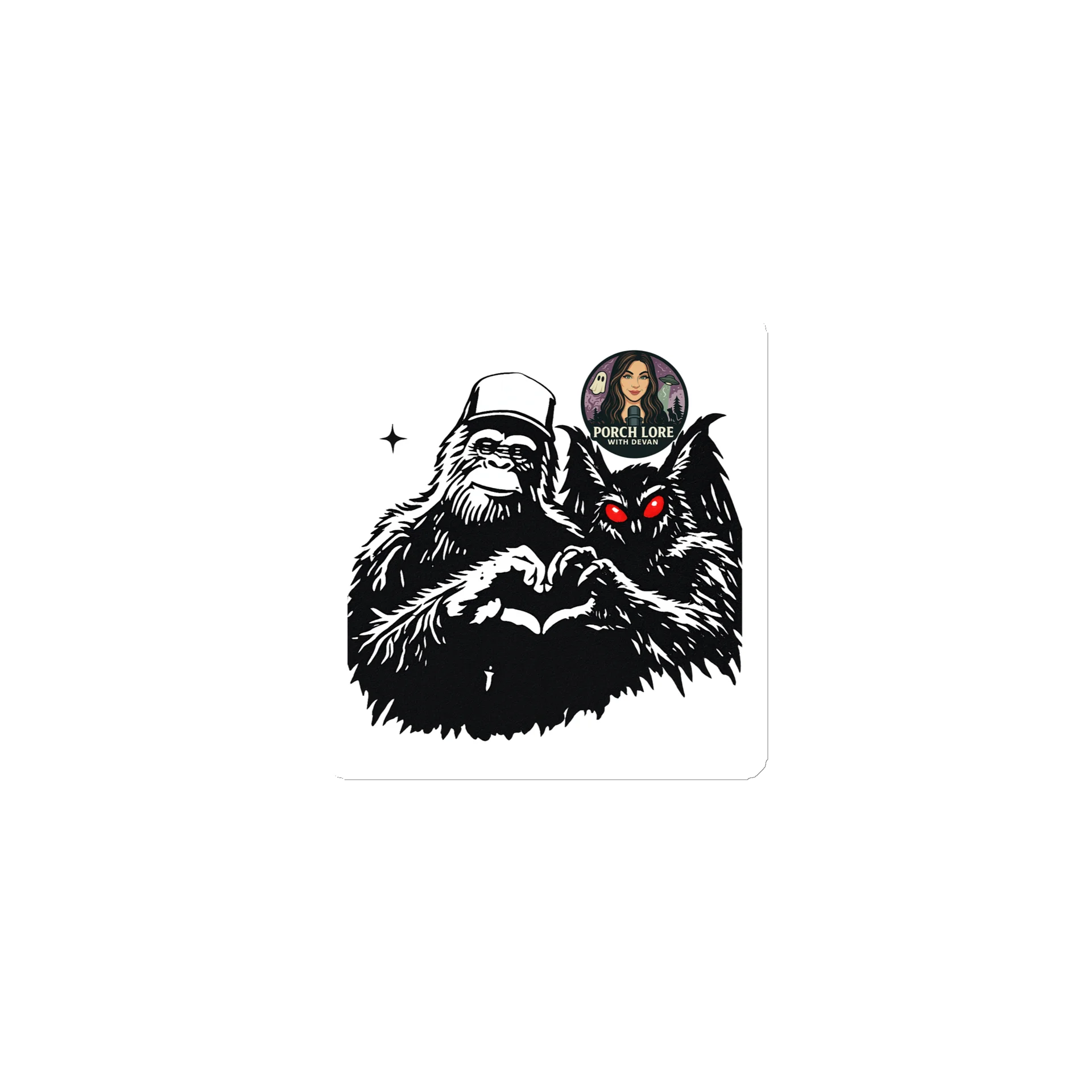 CRYPTID BESTIES MAGNET product image (1)