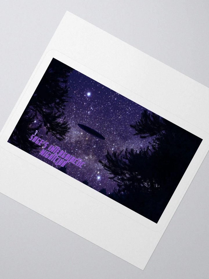 SIN Space Logo Kiss-Cut Sticker product image (2)