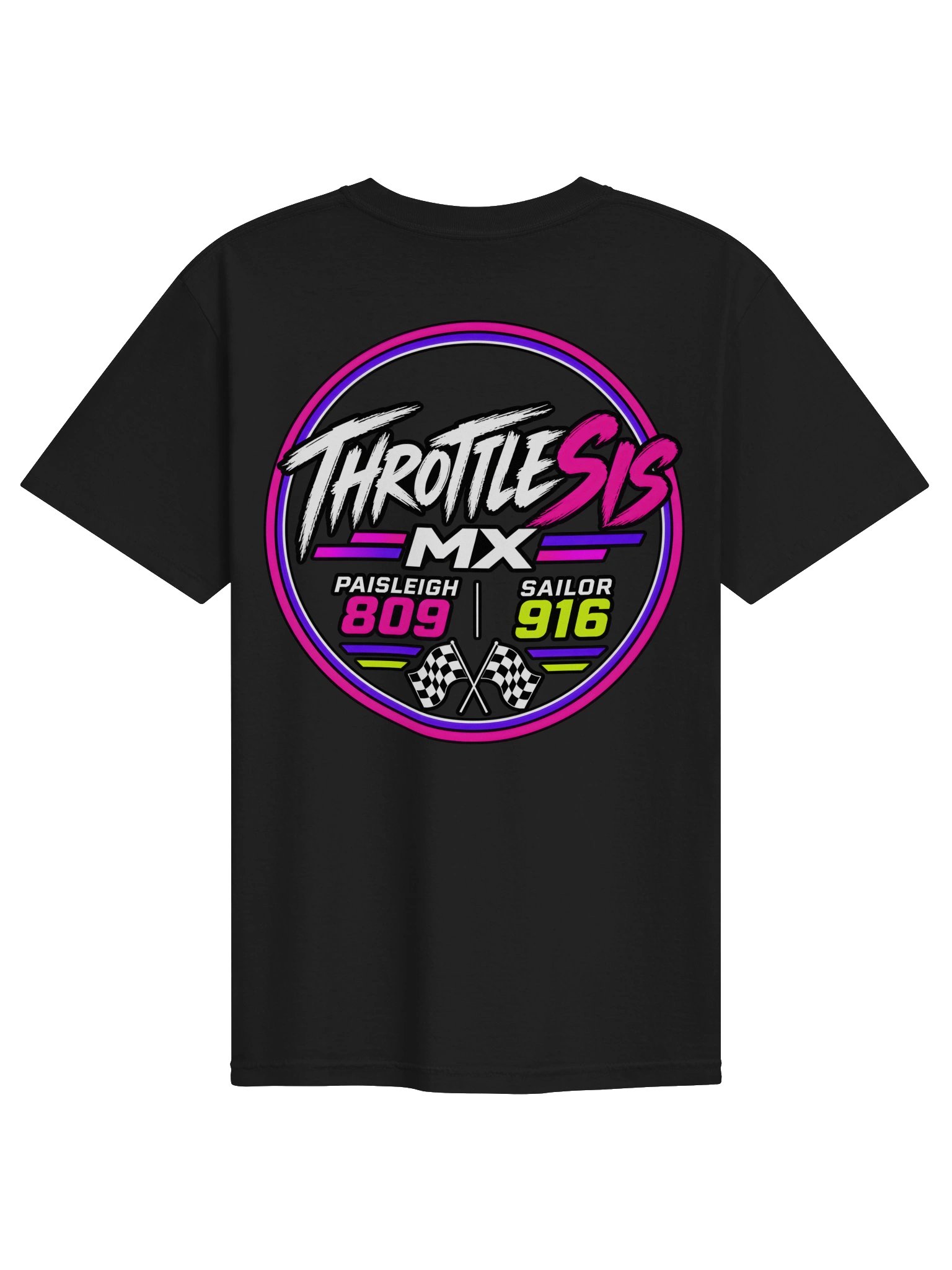 ThrottleSis Logo Adult Comfort Colors Tee product image (2)