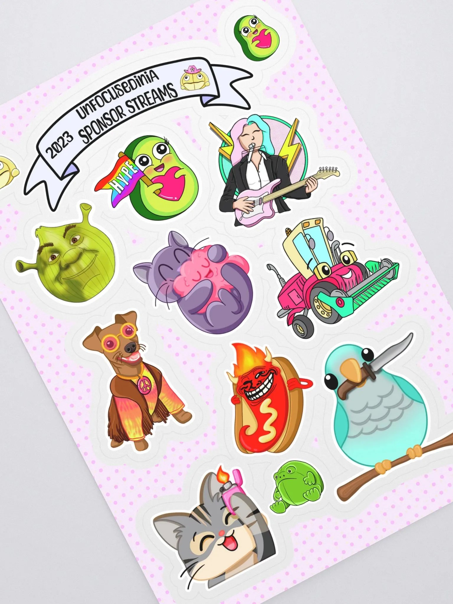 2023 Sticker Sheet Part 1 product image (1)