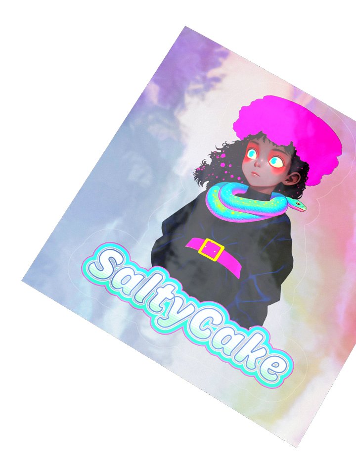 SALTYCAKE CLASSIC Kiss Cut Holographic Sticker product image (5)