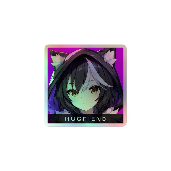 Hugkai: Ube Rail Icon Holographic Sticker product image (1)