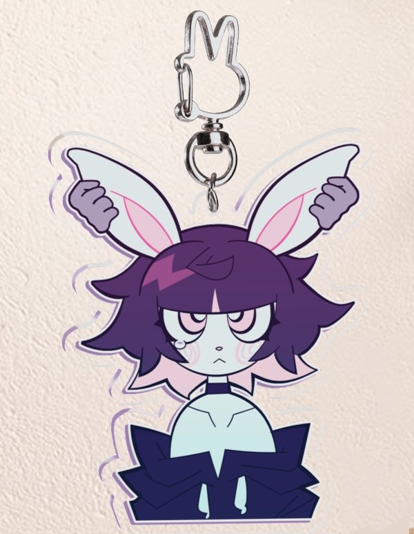 Why You So Ears Keychain product image (1)