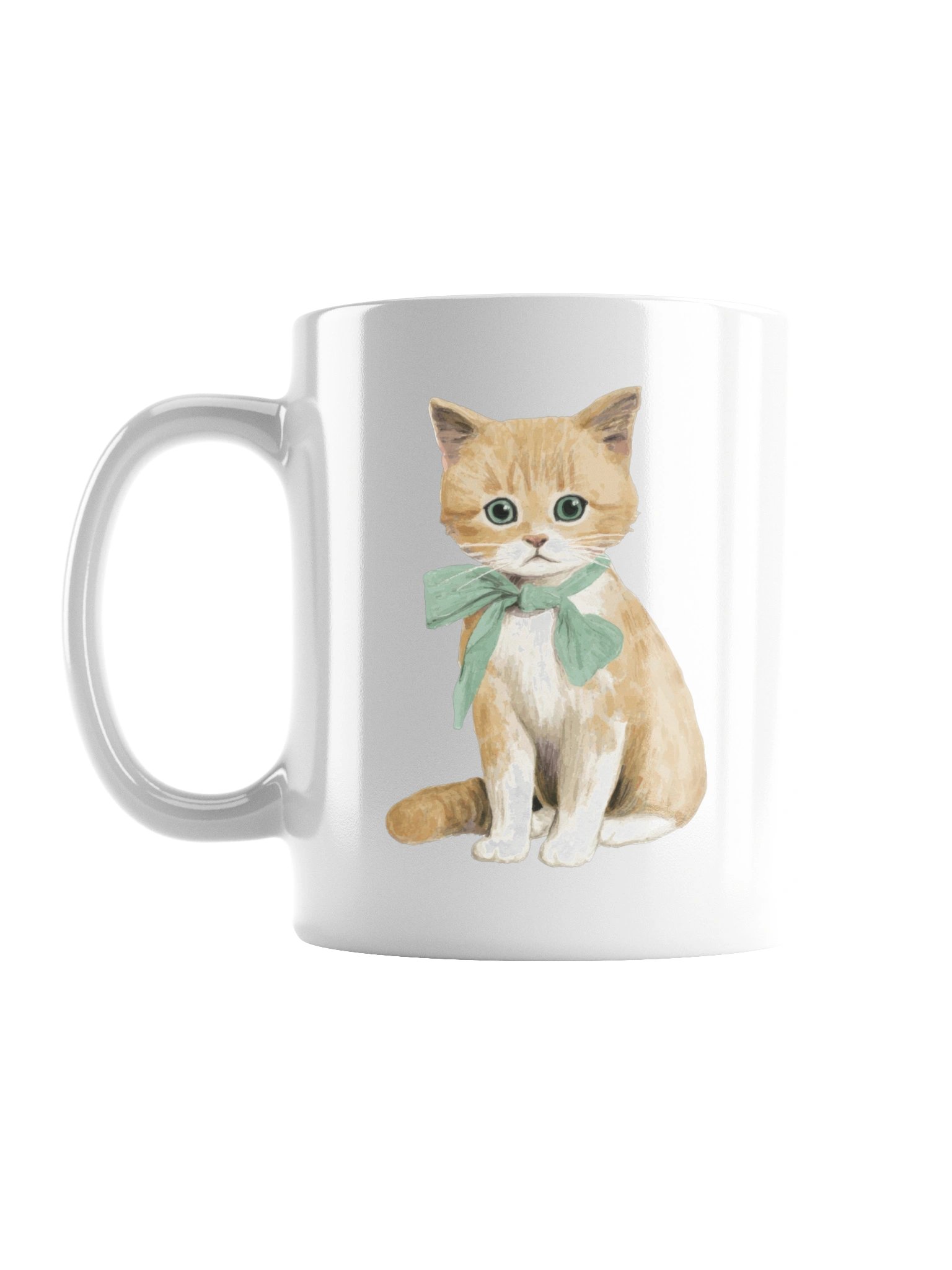 The Sage Ribbon Cat Vessel product image (1)