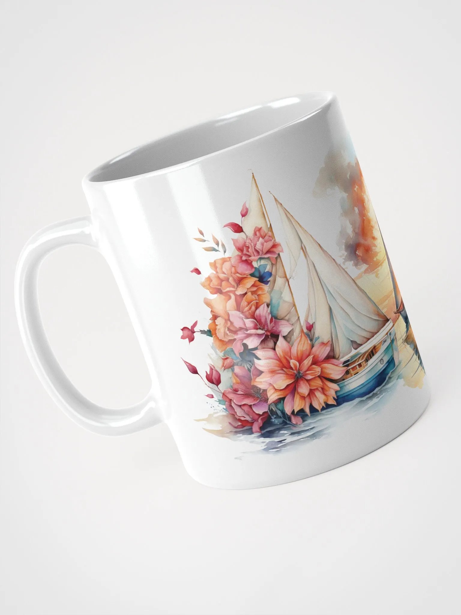 Sunset Sailboat Serenity Mug product image (2)