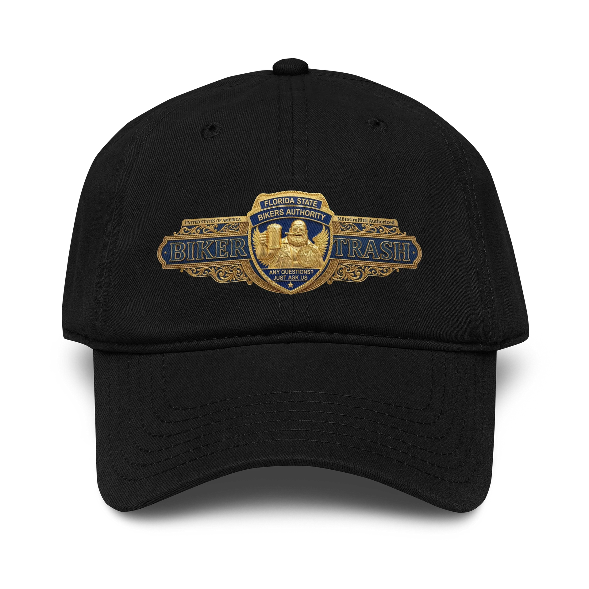 MötoGraffitti Florida State Biker Authority Official Cap product image (1)