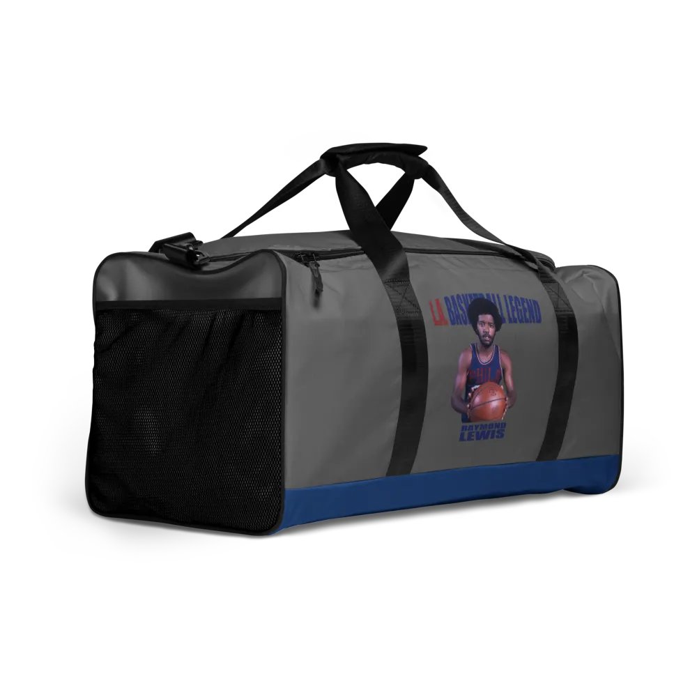 Raymond Lewis L.A. Legend Vintage Blue Bottom Duffle Bag product image (12)