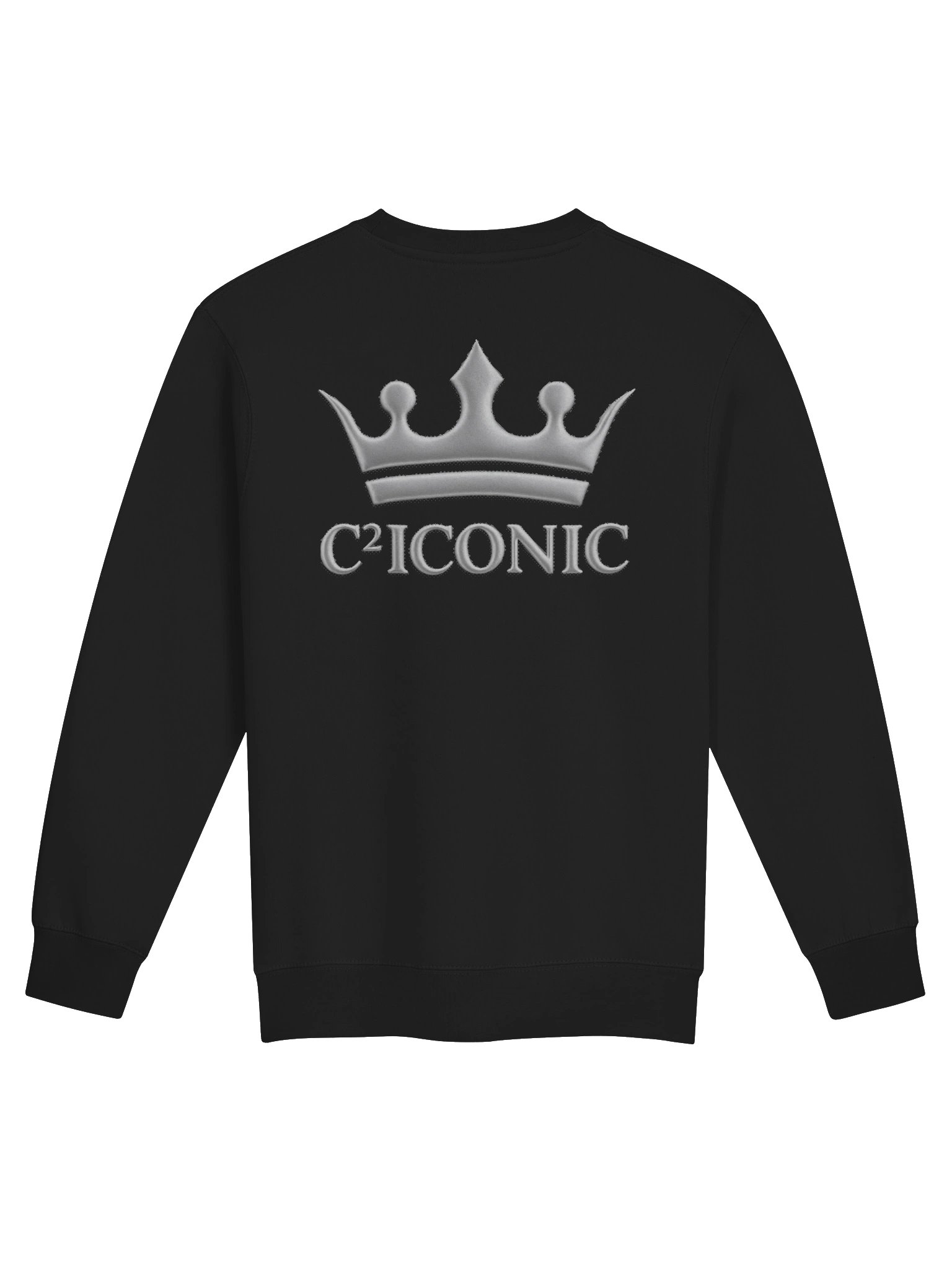 C² ICONIC | Silver Signature Logo Crewneck product image (2)