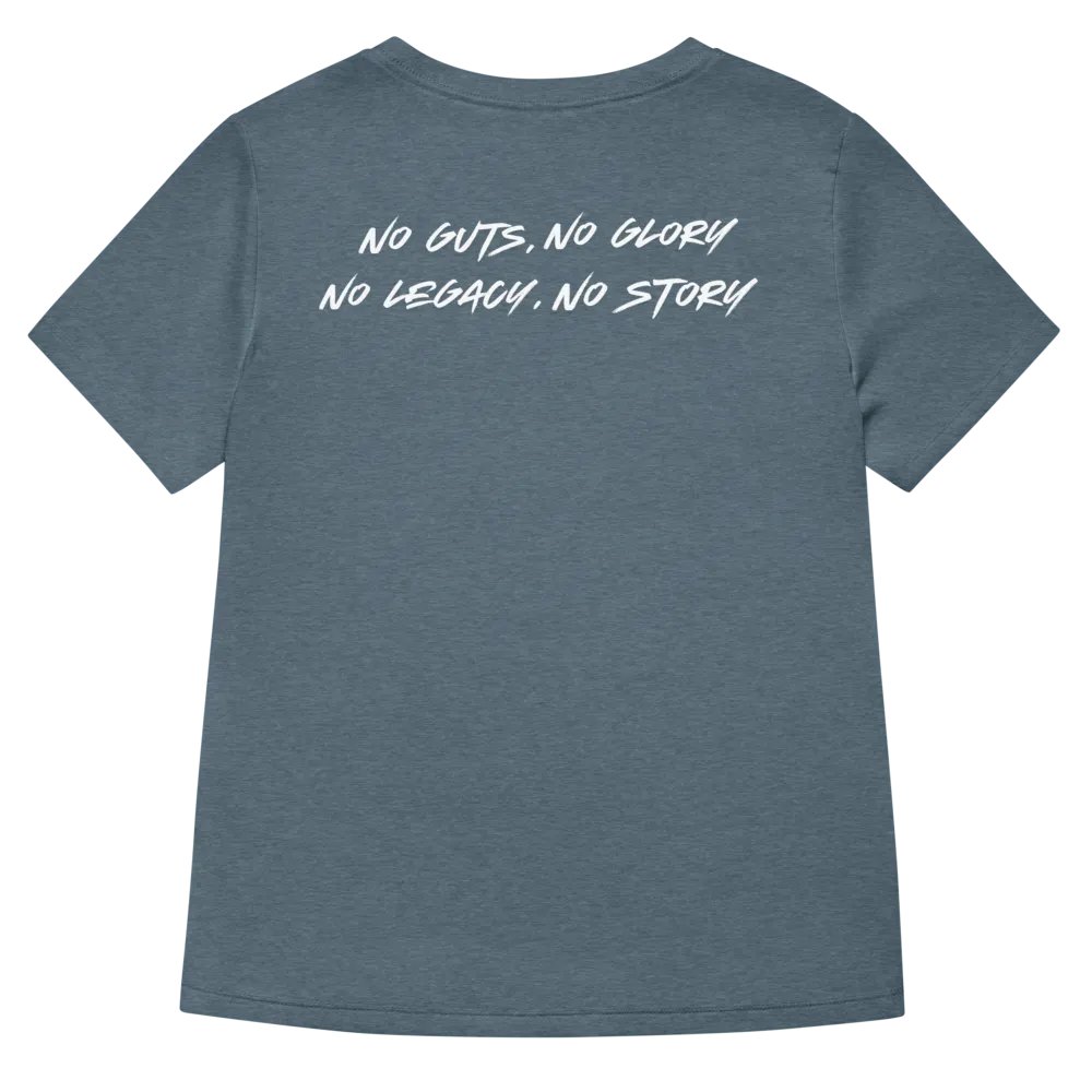 Woman's V Neck | Blue Jean | White/Blue product image (5)