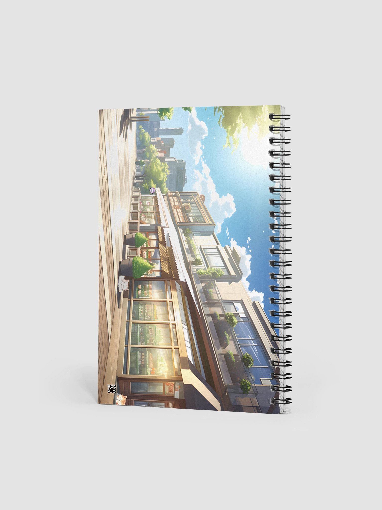 The Cat Cafe Spiral Notebook product image (2)