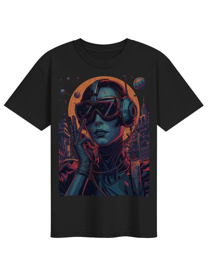 Synthwave City Drive Heavyweight T-Shirt product image (1)