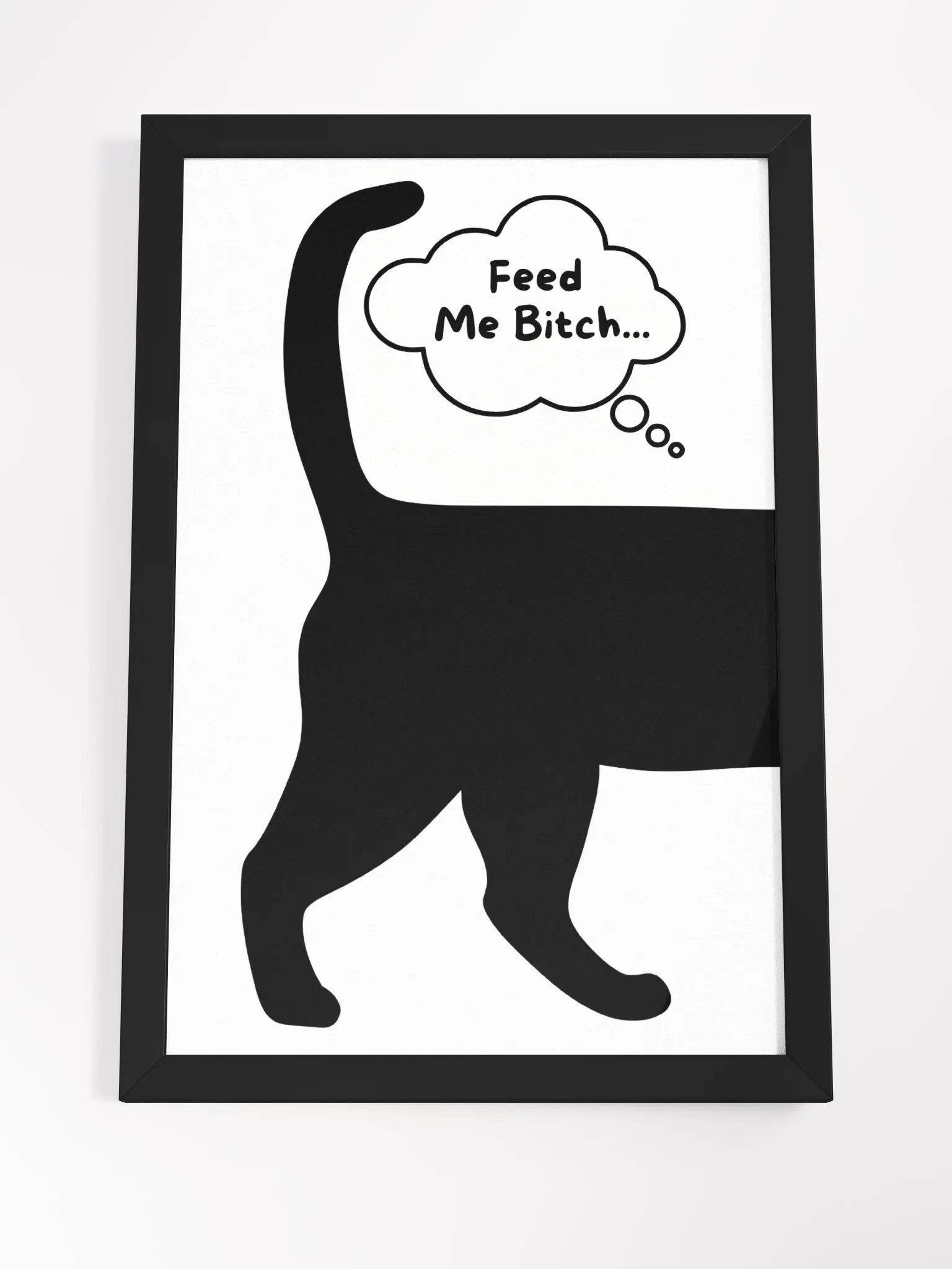 Cat Wall Art (Framed) 
