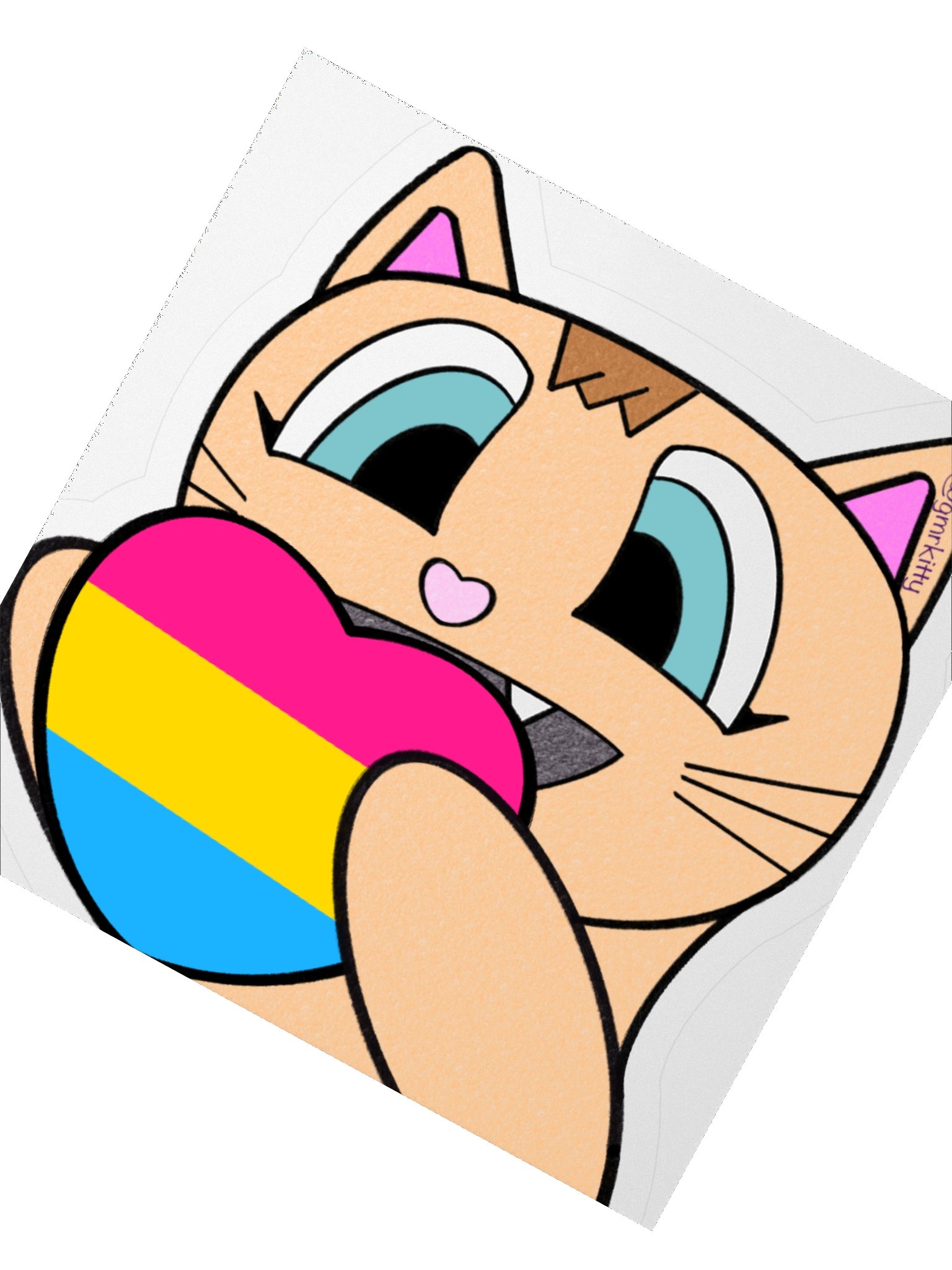 Pan Pride Kitty Sticker product image (4)