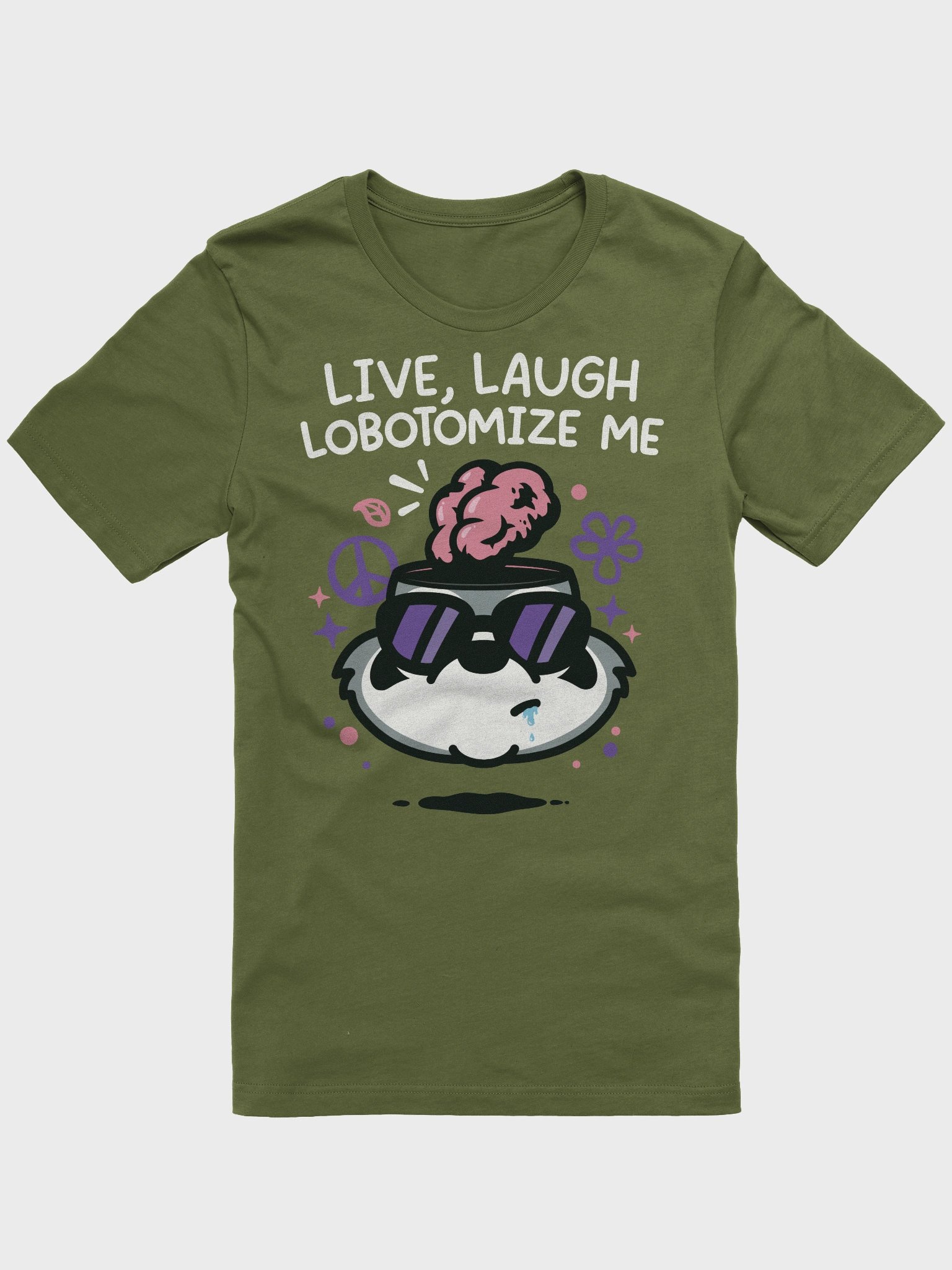 Live Laugh Lobotomize Athletic Tee product image (1)