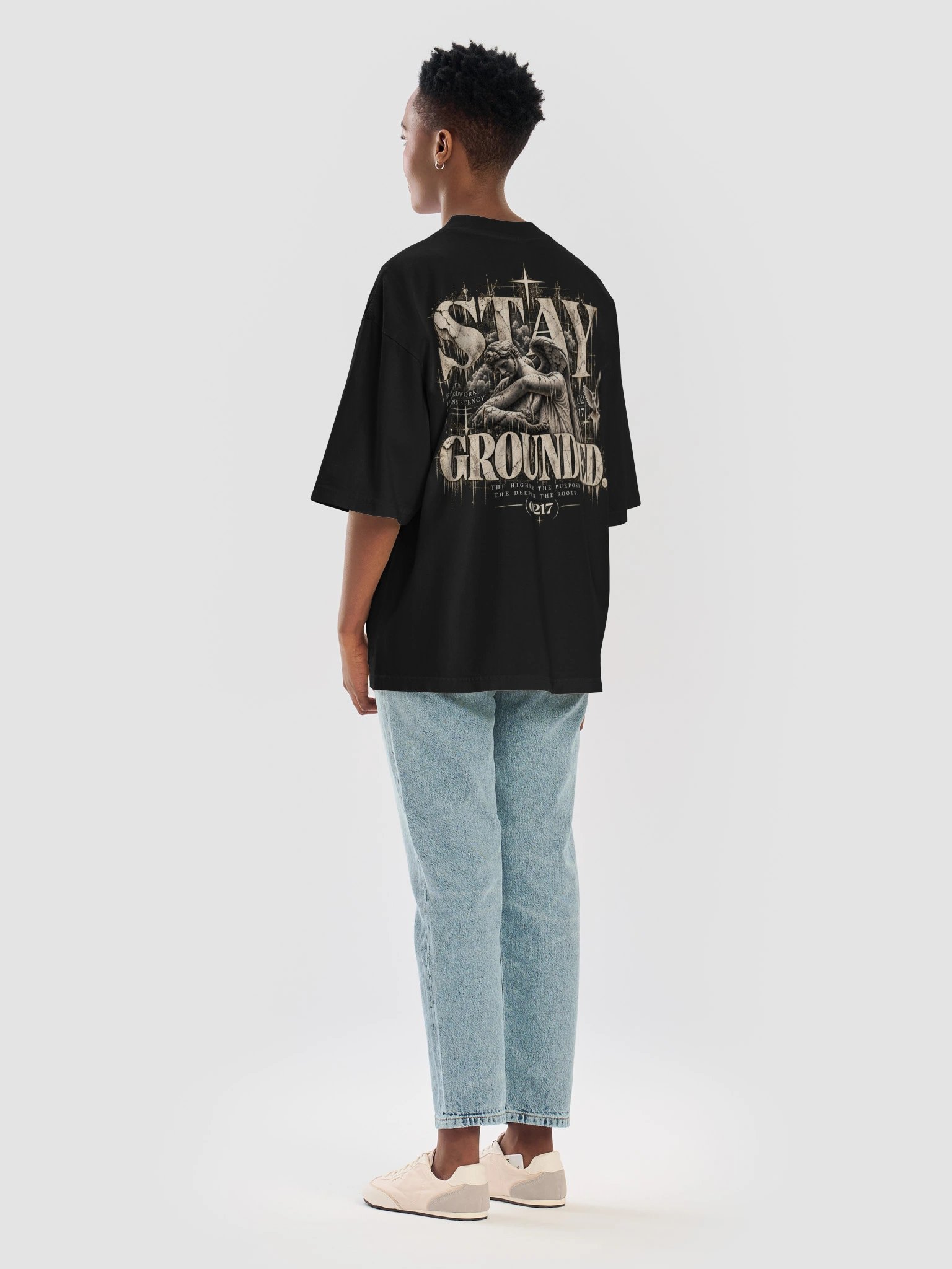 STAY GROUNDED. — 0217 Statement Tee product image (36)