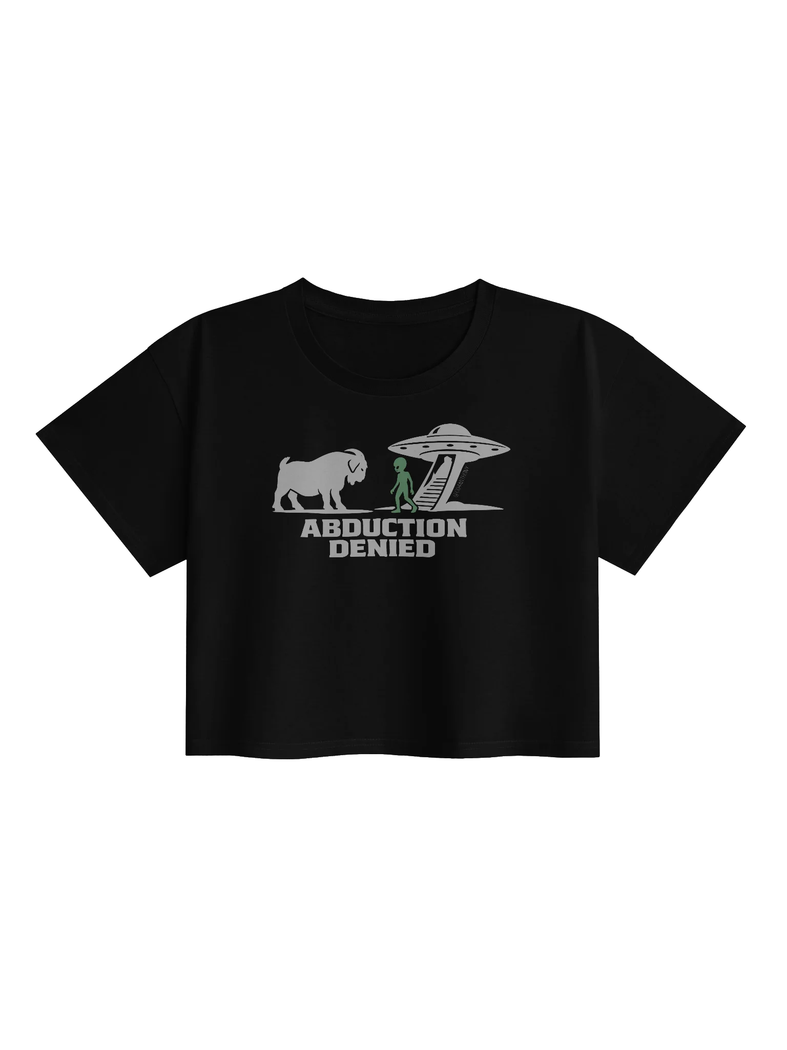ROUND 42: ABDUCTION DENIED CROP TOP product image (1)