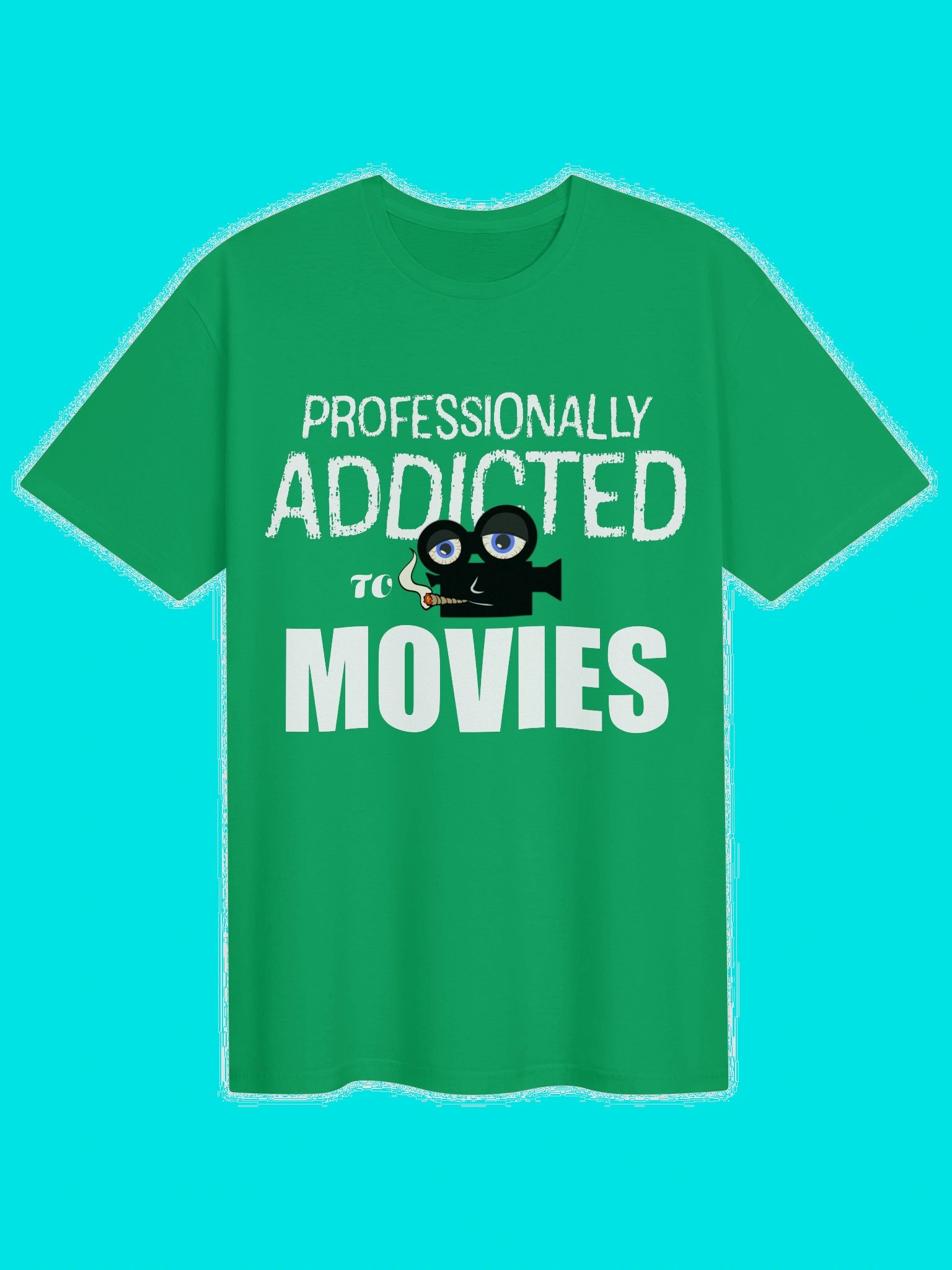 Professionally Addicted to Movies - the official Record 37 shirt product image (1)