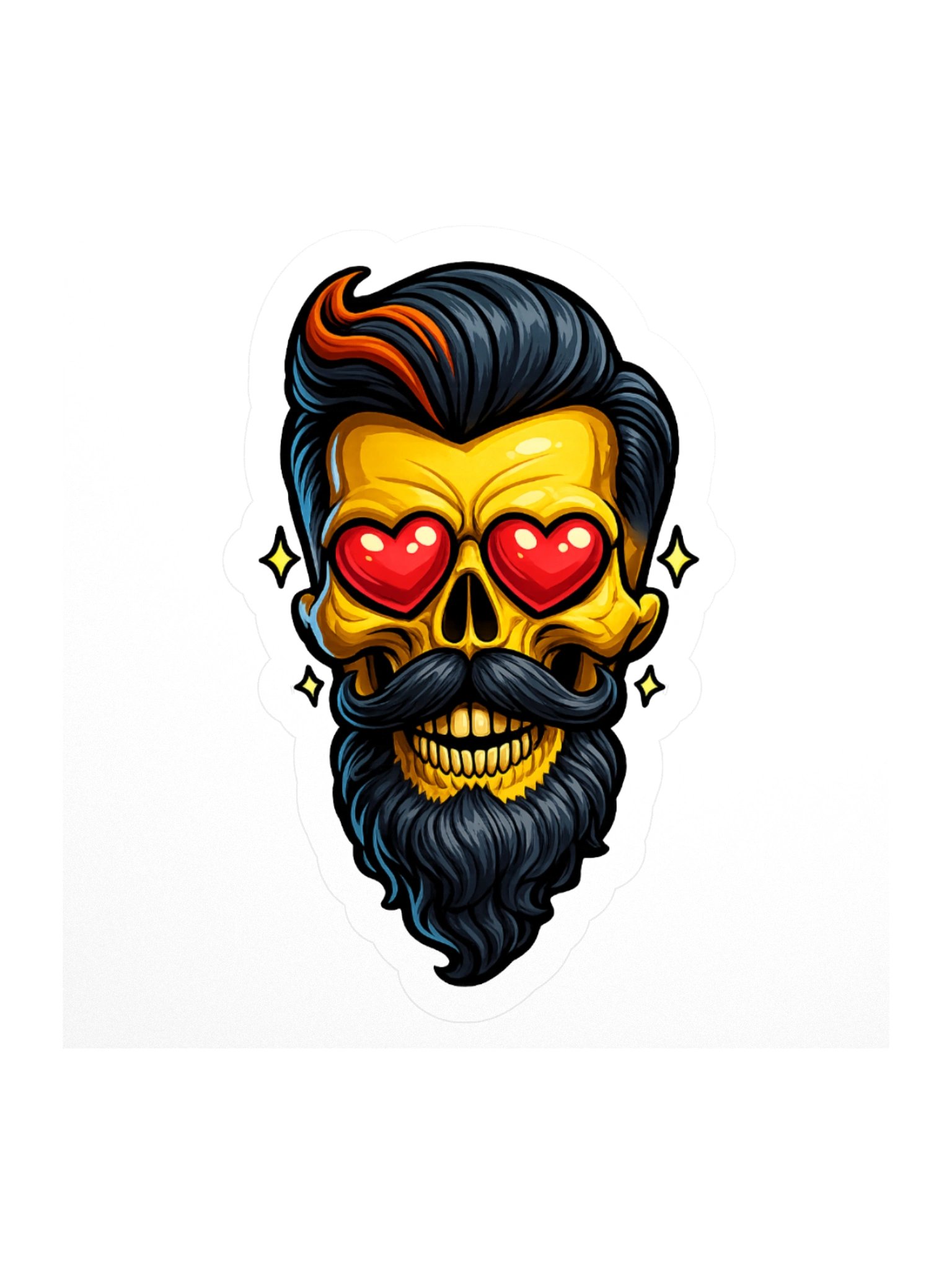 BeardedHostility Love Emote Sticker product image (1)
