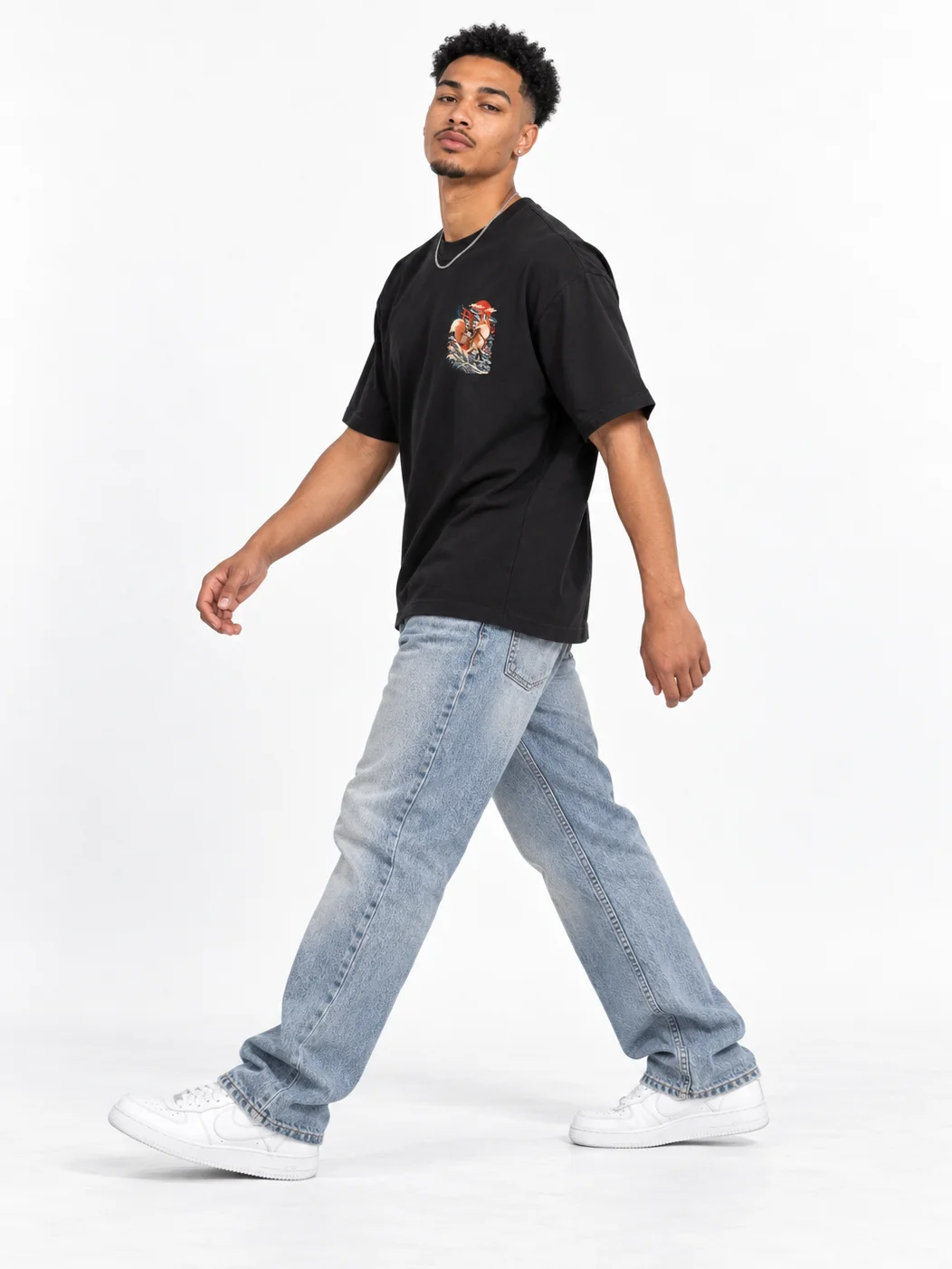 Fox Torii Faded Graphic Tee product image (7)