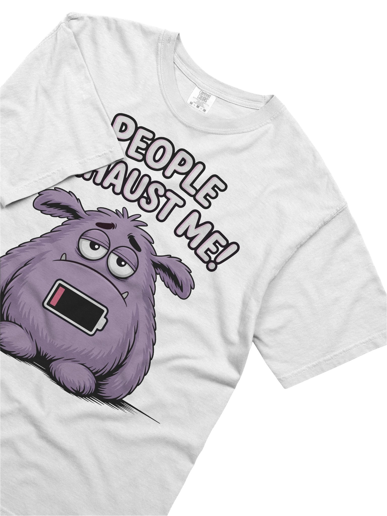 Fun and Quirky Monster Cartoon Mascot Tee for Casual Wear product image (5)