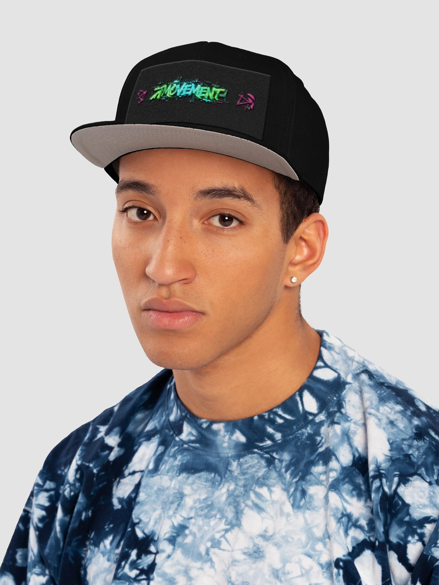 MOVEMENT Neon Glitch Snapback product image (6)