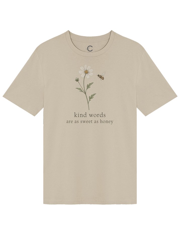 Heritage Goods: "Kind Words 3" Organic T-Shirt product image (2)
