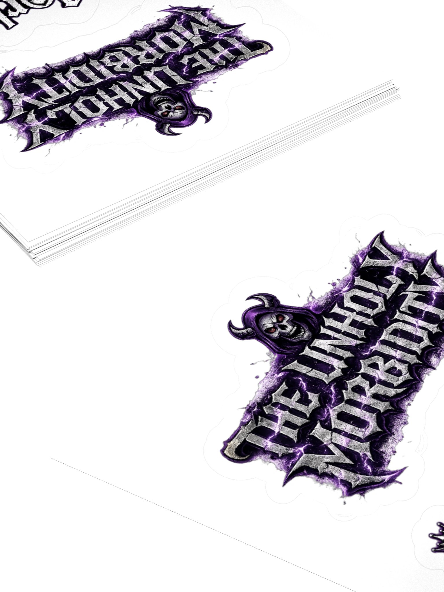 ''The Unholy Morbidity" Kiss Cut Stickers product image (4)