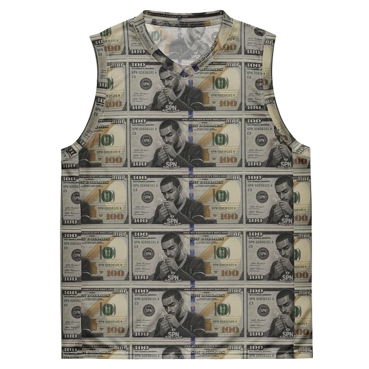 S.P.N All-Over Prizzo $ Basketball Jersey product image (2)