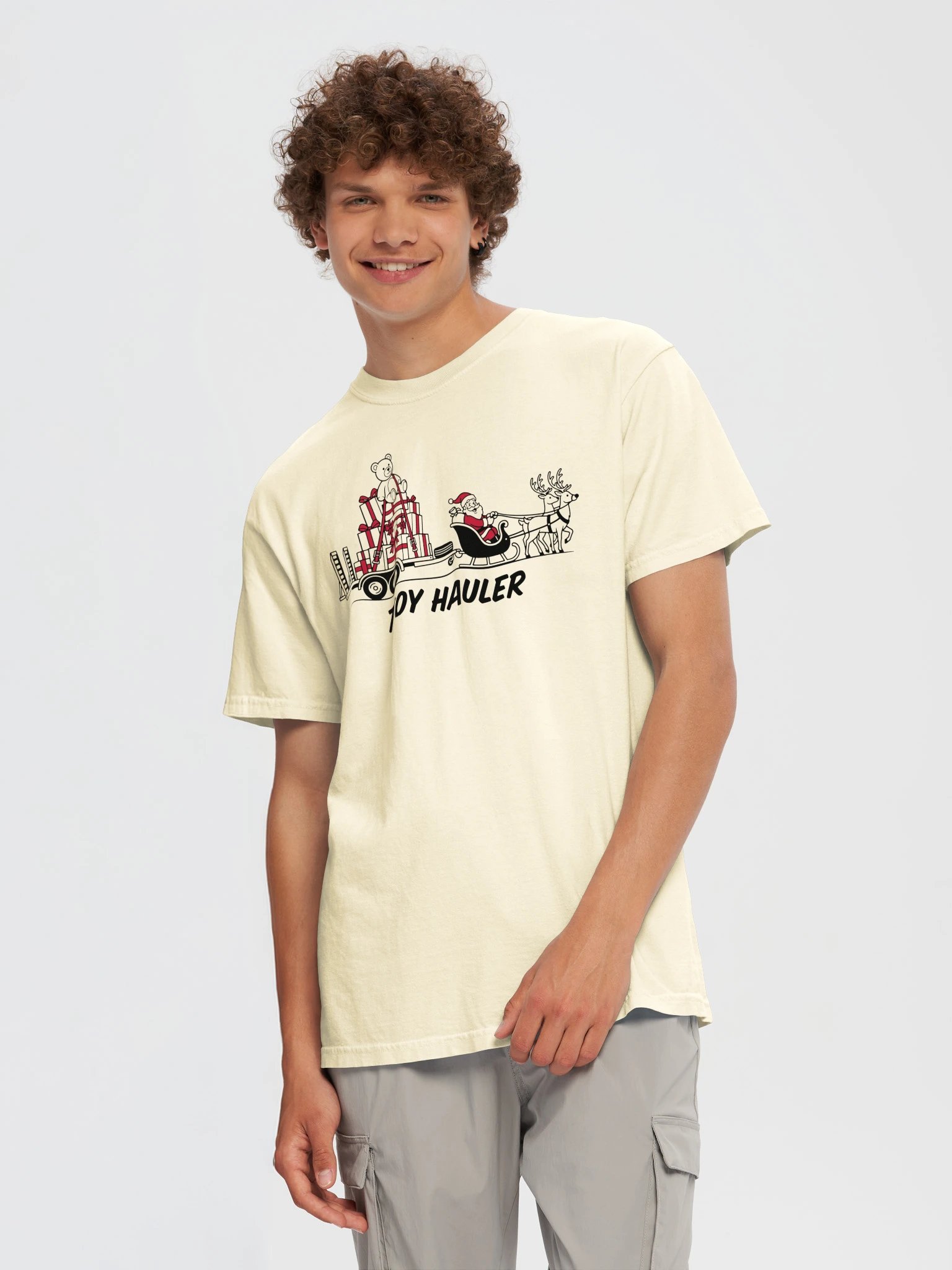 Toy Hauler Santa Tee product image (9)