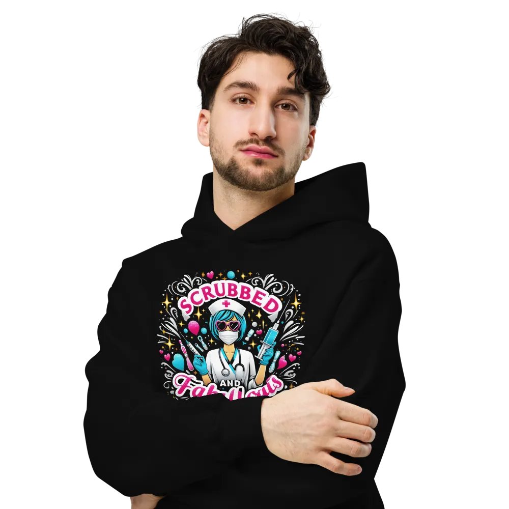 Fabulous Nurse Chic Oversized Hoodie product image (8)