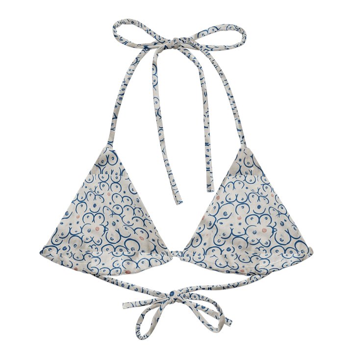 the boobs all over print bikini top product image (1)