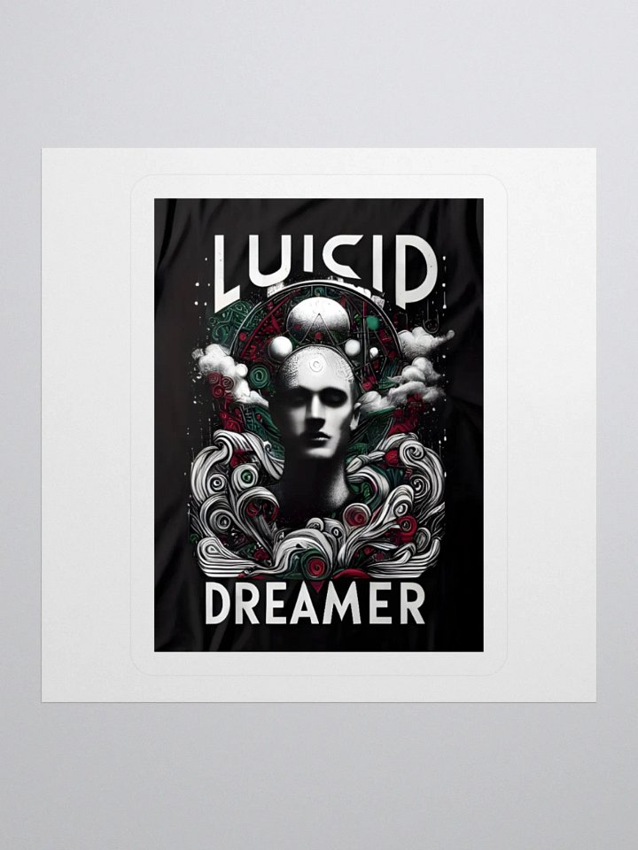 Lucid Dreamer Bald Stickers product image (1)