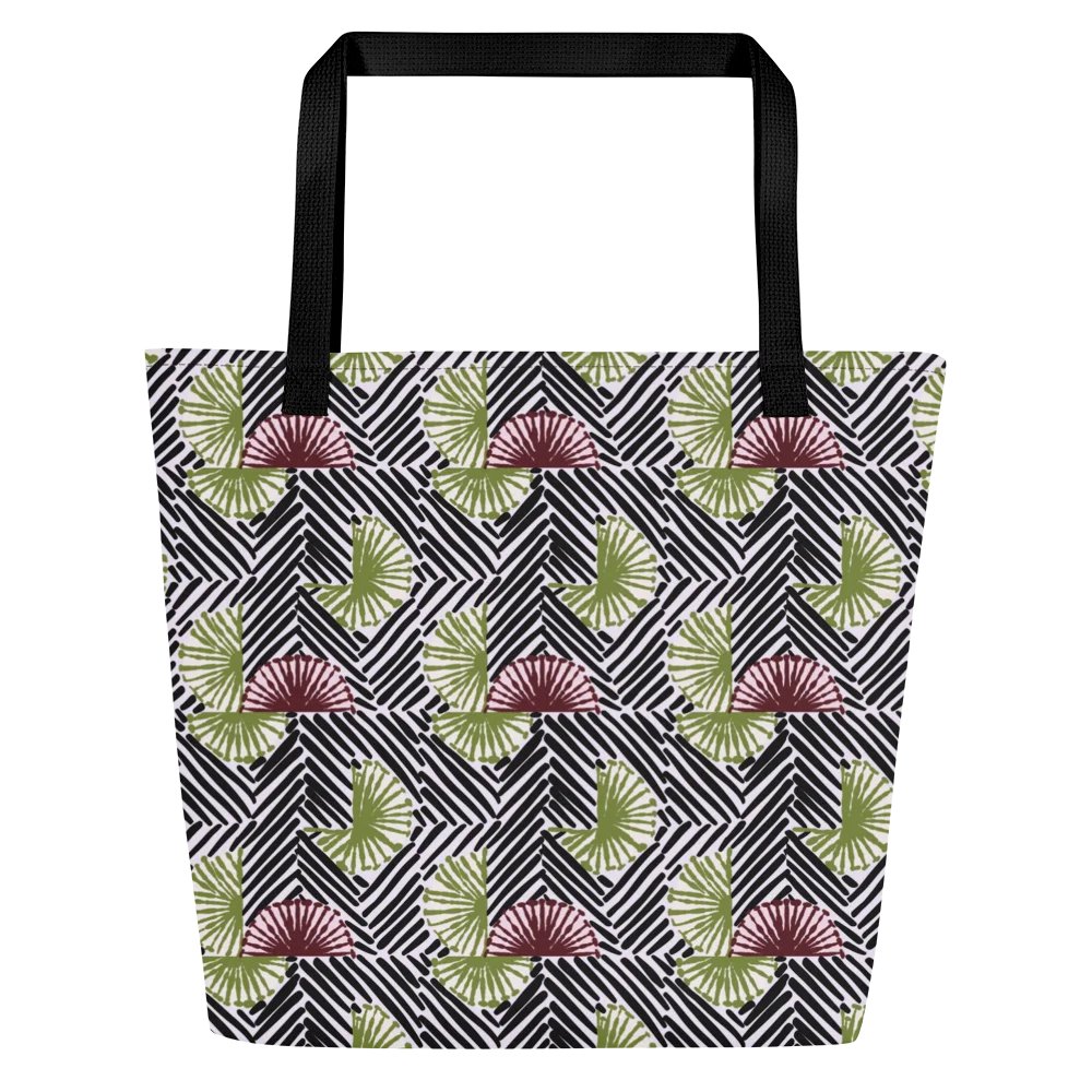 Afrococo Fan Stripes Geometric Print product image (1)