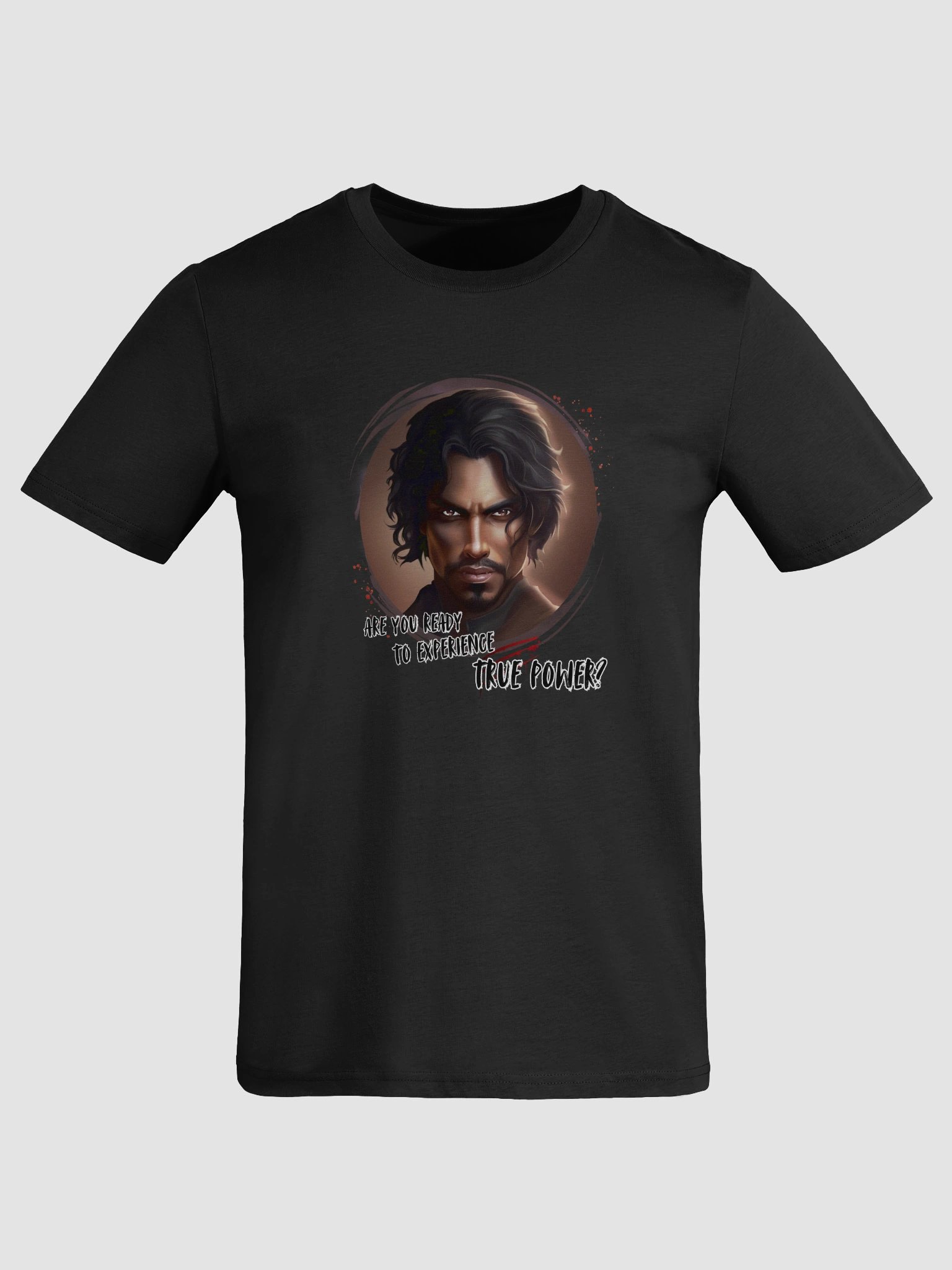 Black Regular Fit T-Shirt Dawn of Silence: Nazzar product image (3)