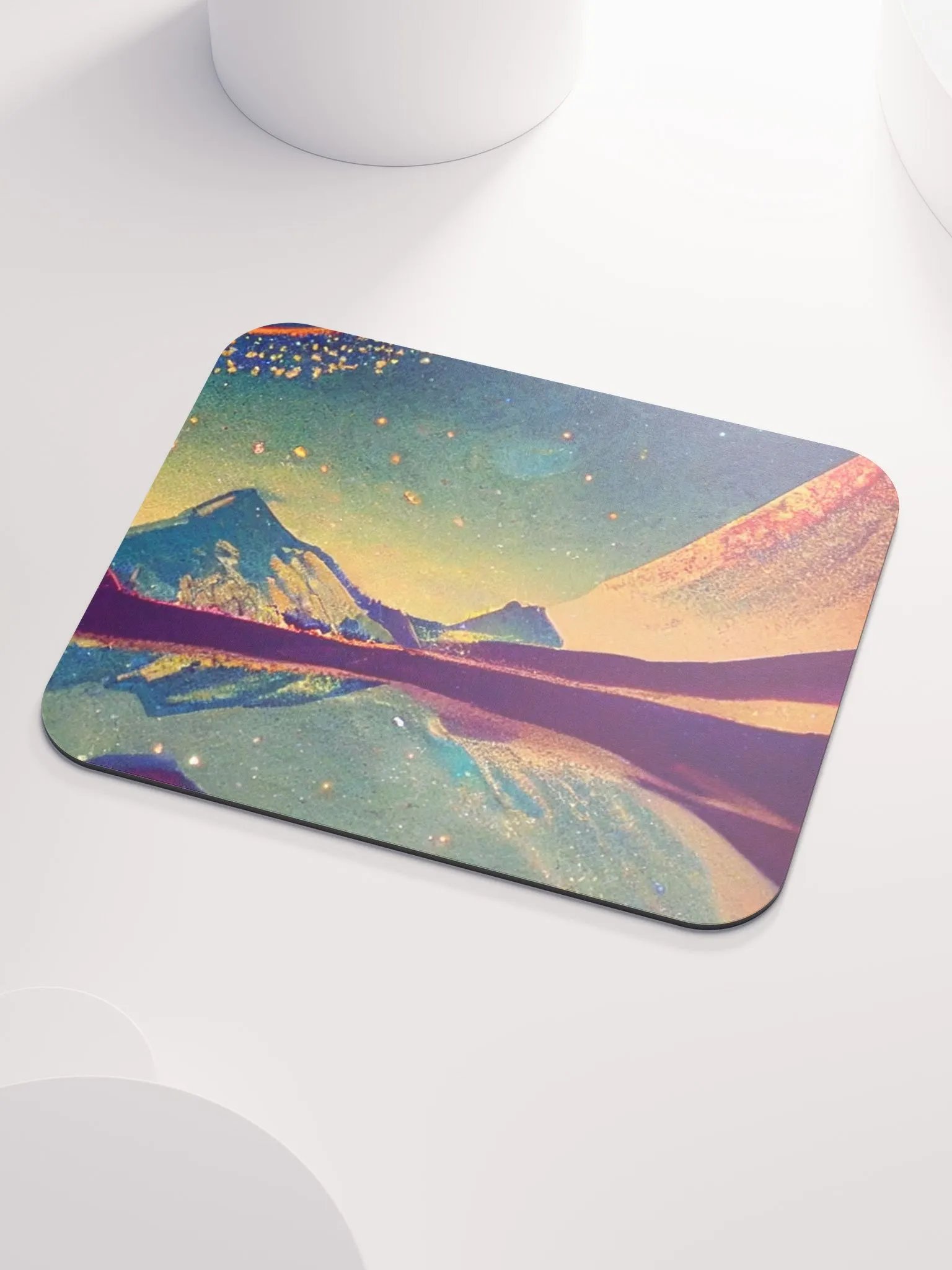 Starry Mountain Dreams Mouse Pad product image (3)