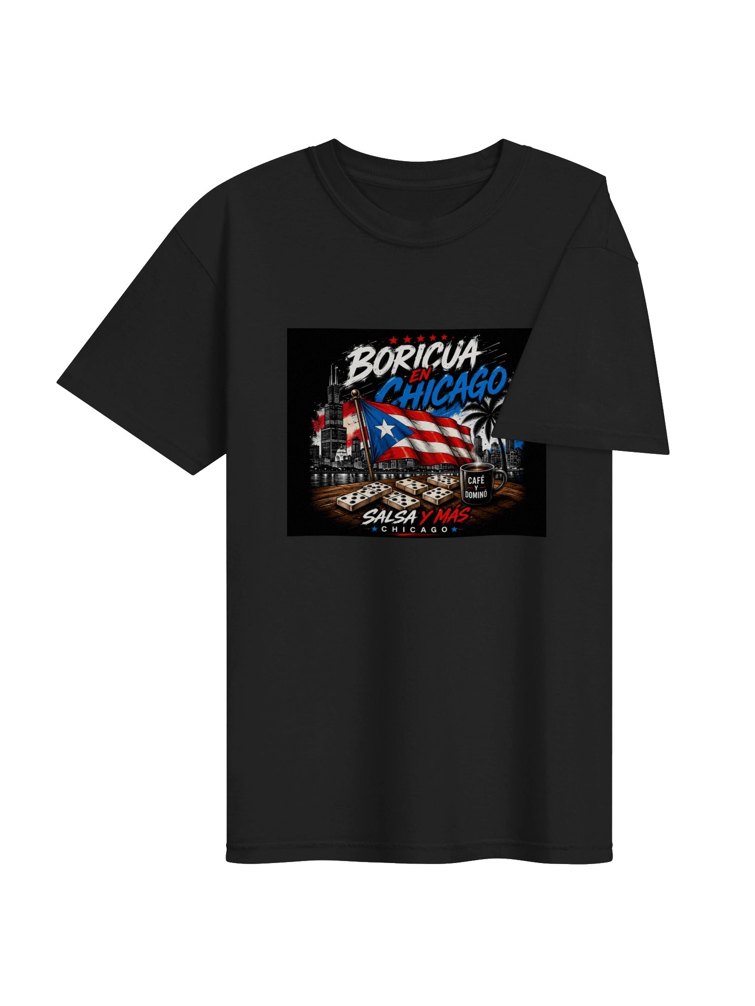 Boricuas en chicago Tshirt product image (4)