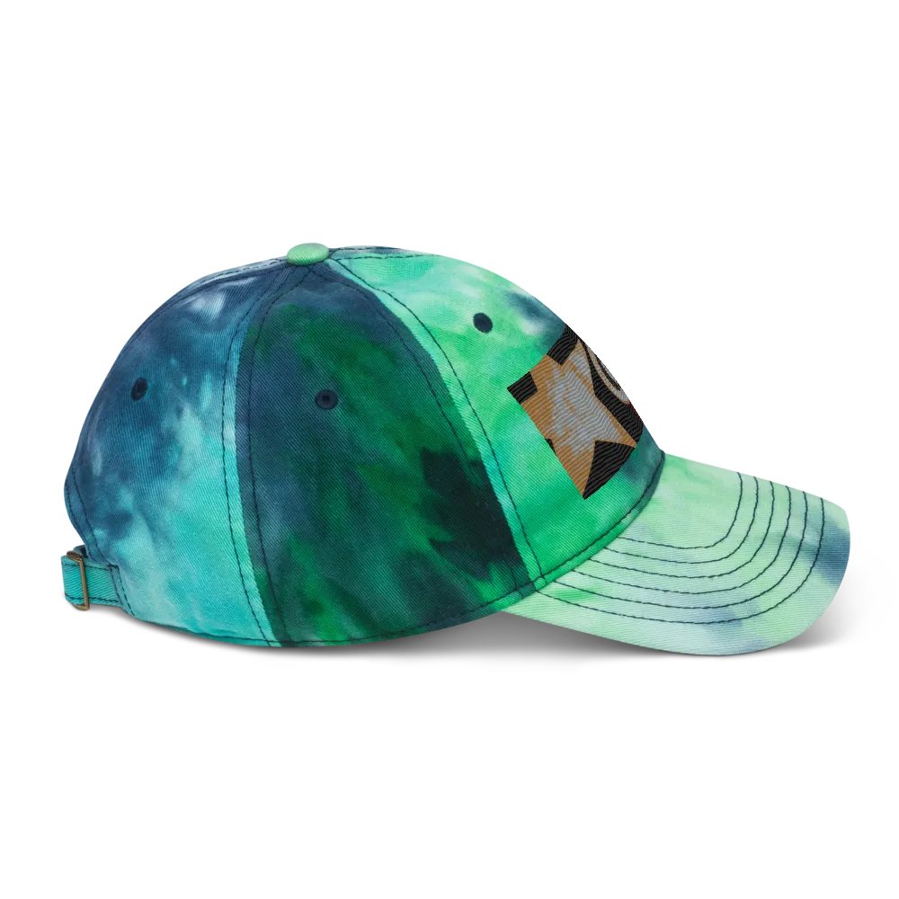 "Texas" Embroidered Tye-Dye Hat product image (11)