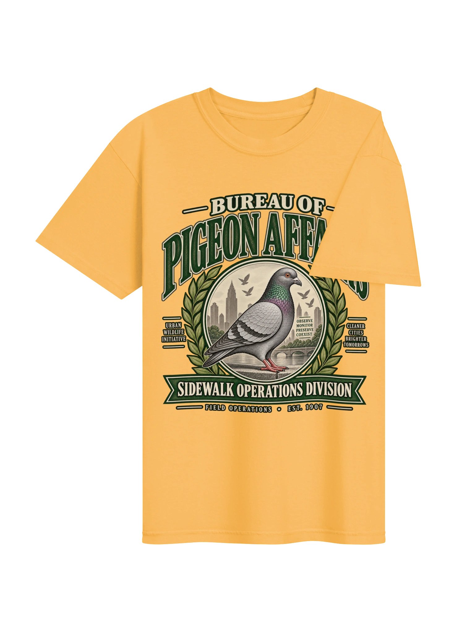 Bureau of Pigeon Affairs Heavyweight Tee product image (34)