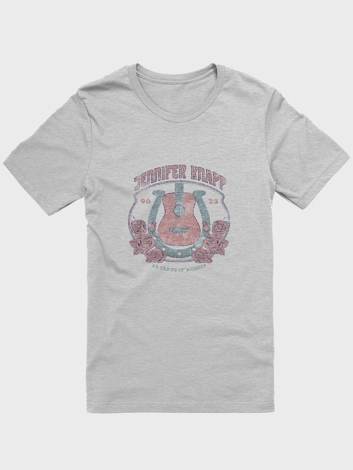 Vintage Guitar Roses Graphic Tee (Red) product image (1)