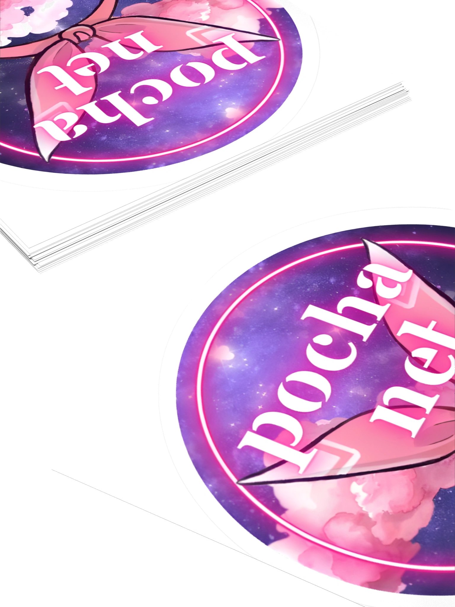Pocha Logo Sticker product image (10)