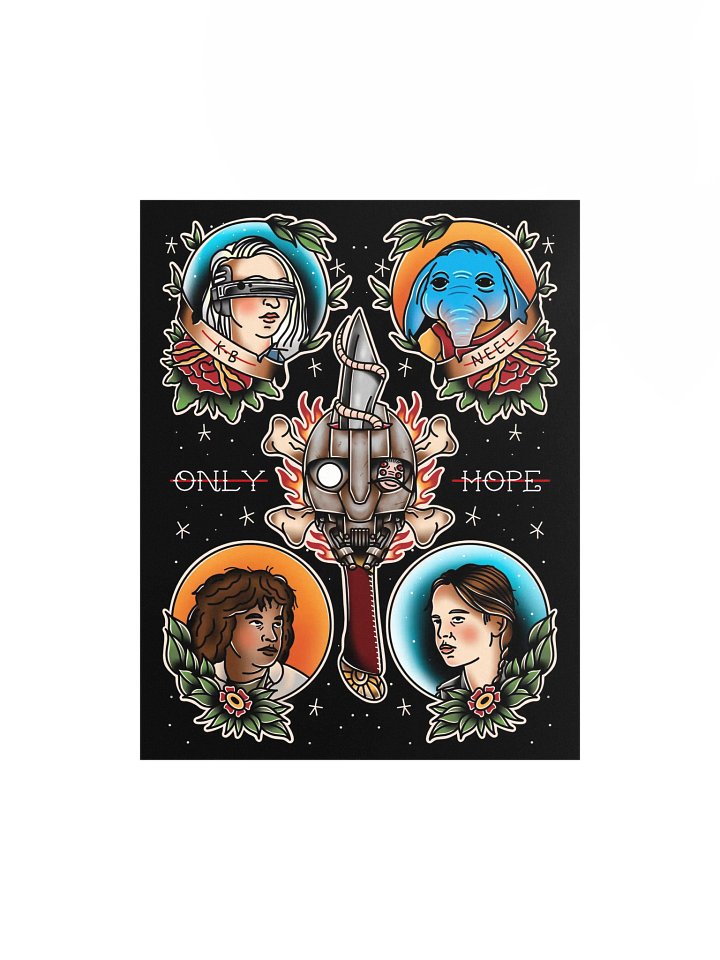 Skeleton Crew Flash - Print product image (1)