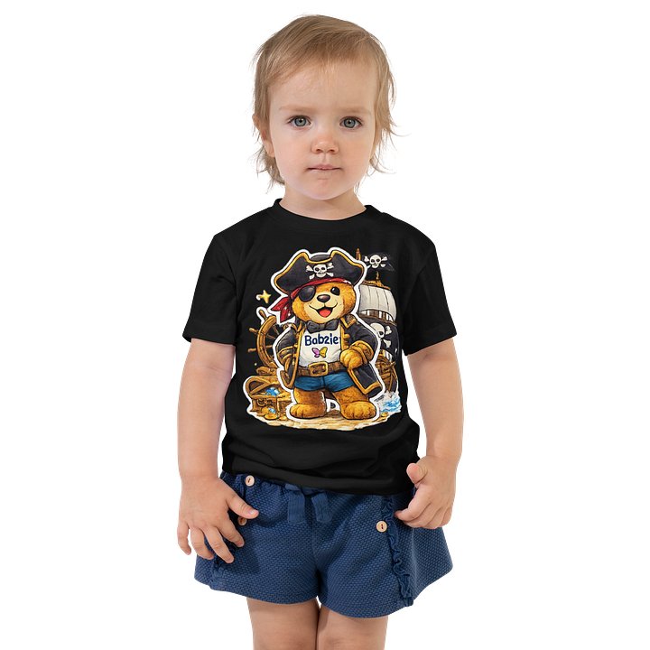 Bobzie the Pirate Toddler T-Shirt – Little Adventurer Edition product image (1)