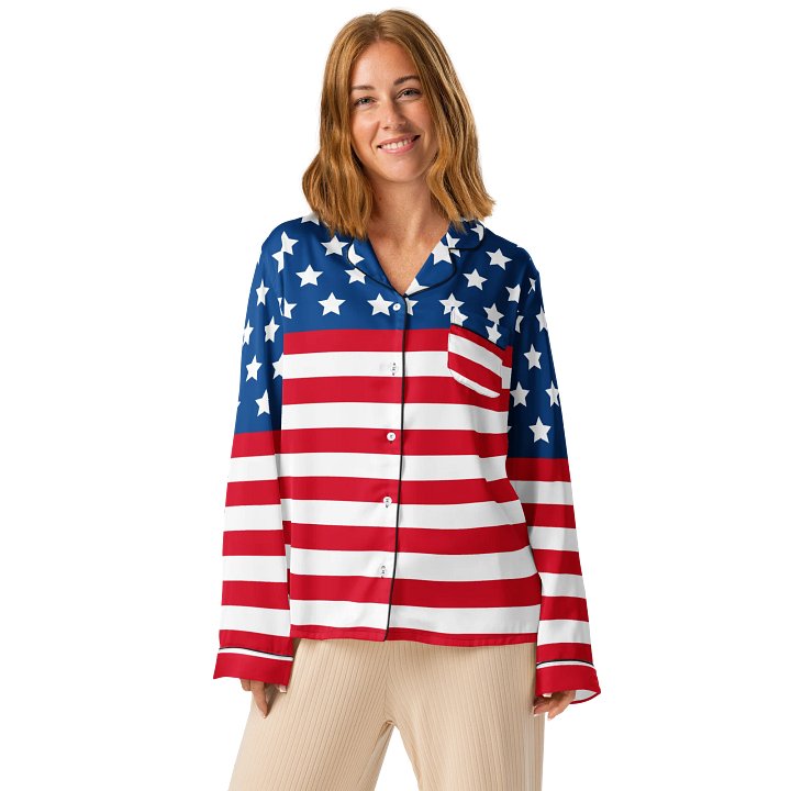 Patriotic Dreams Women's Pajama Top product image (1)