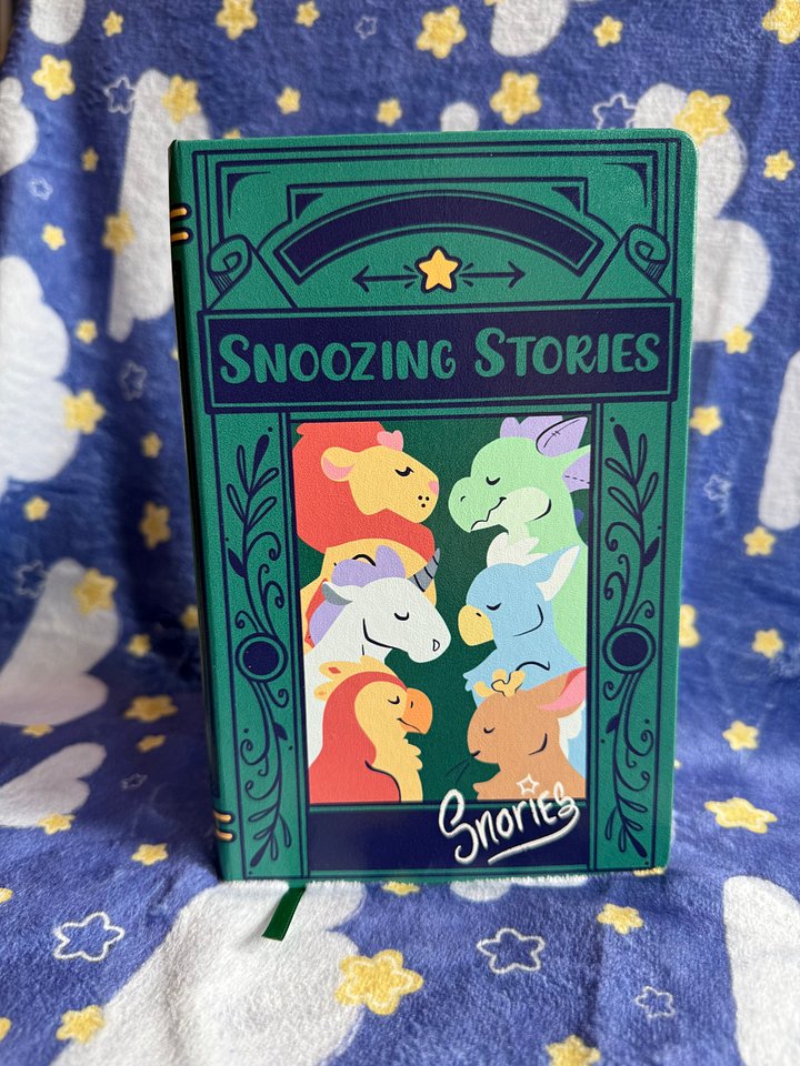 Green Story Book Dotted Journal product image (1)