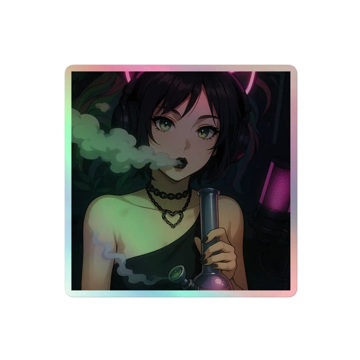 Kitty Puff Sticker product image (2)