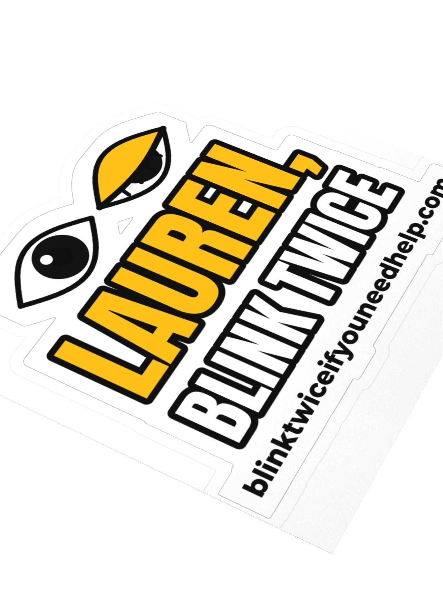 Lauren, Blink Twice Sticker product image (3)