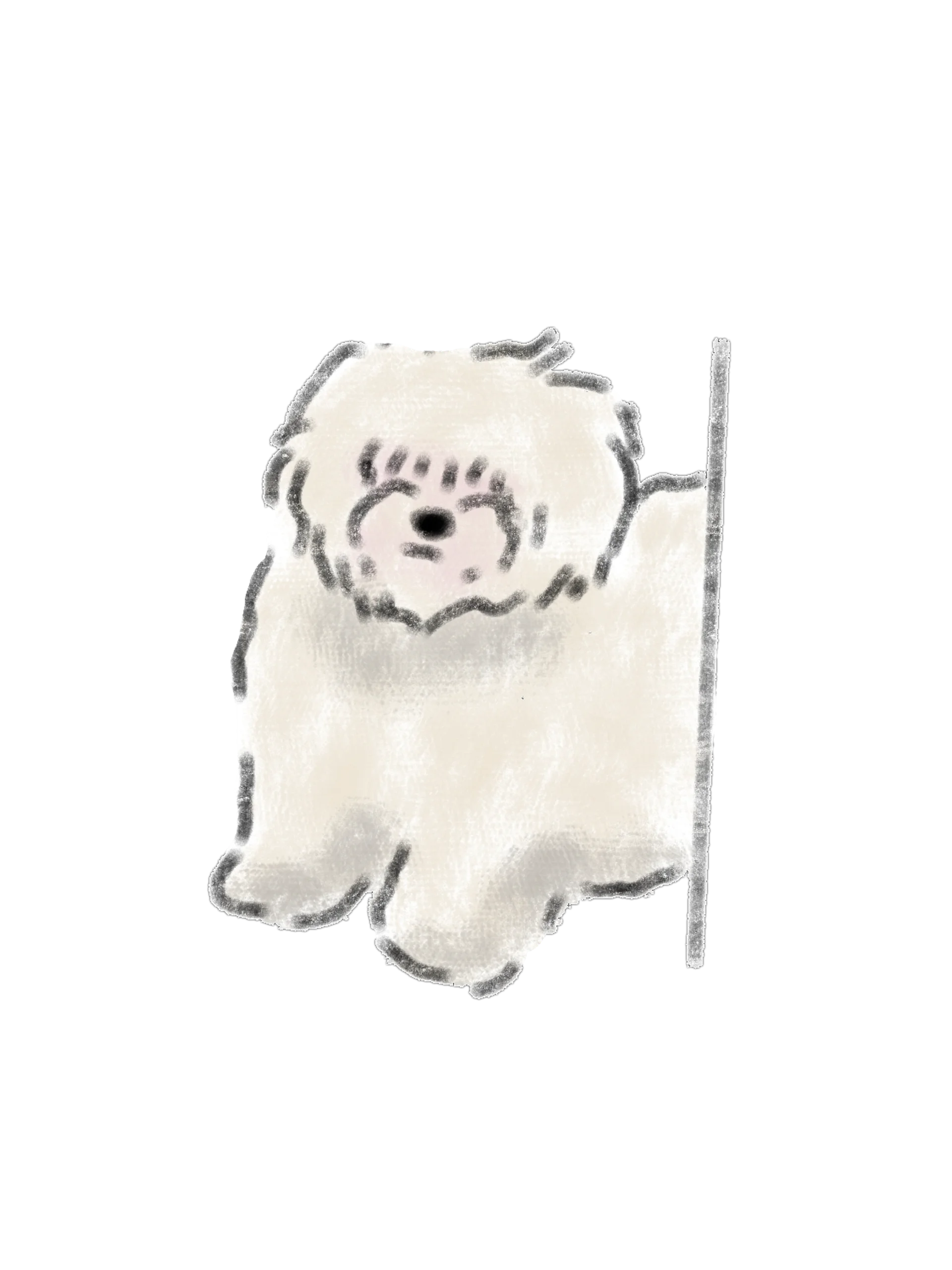 15 Cute Hand-Drawn Dog PNG Clipart Bundle product image (6)